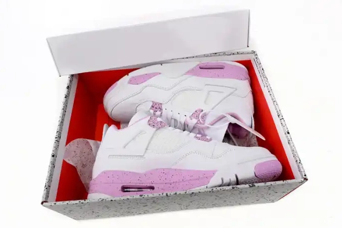 Bmlin shoes CT8527-116 Retro White Jordan 4 Pink 0615